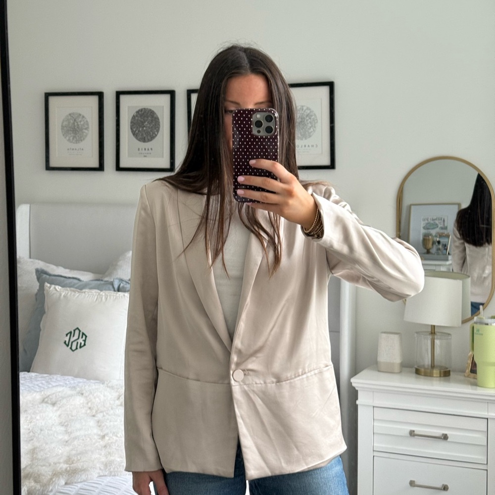 Women's Cream Blazer